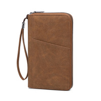 Portefeuille de voyage pour passeports familiaux, organiseur de documents de voyage, pochette