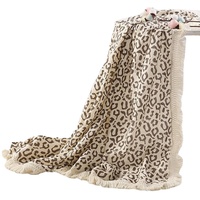 Couvertures portables pour nouveau-nés en mousseline de coton et bambou bio