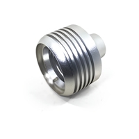 Boîtier d'éclairage LED usiné avec précision par CNC, support de projecteur en alliage d'aluminium, personnalisable