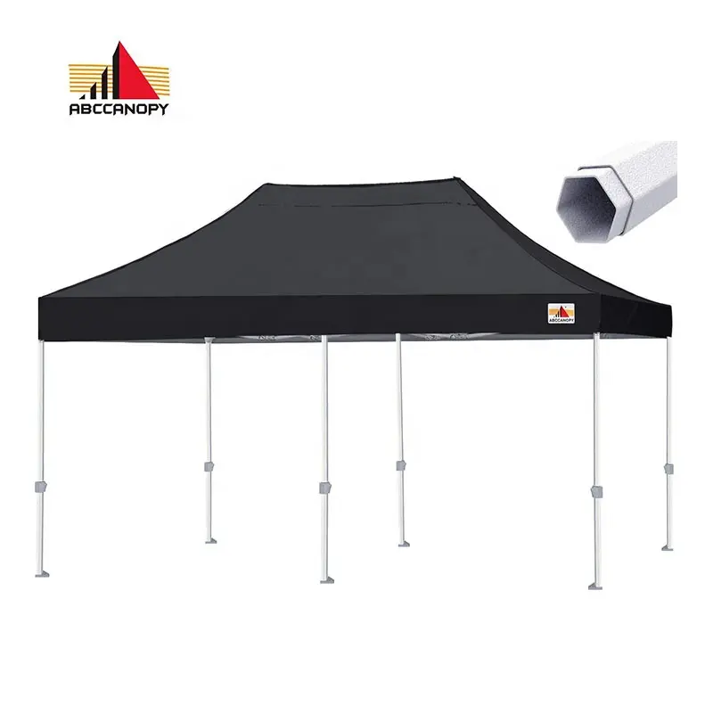 ABCCANOPY Heavy Duty Flat Top Folding Canopy Tent Barnums Pliants Outdoor Canopies For Parties Outdoor Carpas Plegables