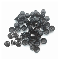 Coque analogique noire pour manette PS4, joysticks 3D, capuchons de joystick pour manette PS4