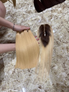 Extensiones de Cabello Humano Vietnamita Natural Liso y Ondulado, Doble Trama, Súper Doble Trama, 100% Virgen para el Mercado Internacional - Product Image 4