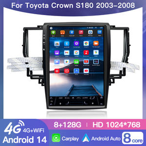 Radio para Auto STWEI para Toyota Crown S180 2003-2008, Reproductor Multimedia Estéreo con Navegación GPS, Video, WIFI, Android Auto, Carplay, Pantalla Tesla - Product Image 2
