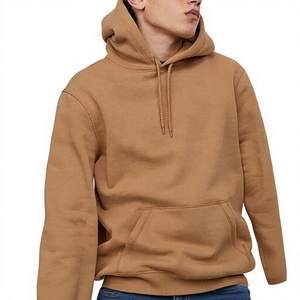ราคาขายส่ง เสื้อฮู้ดดี้ผู้ชาย ผ้าฝ้าย 100% ปรับแต่งได้ ดีไซน์เรียบง่าย ทรงปกติ ไซส์ใหญ่ มีสไตล์ สีพื้น - Product Image 5