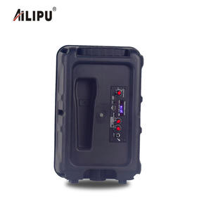 AILIPU Nuevos Productos <span class=keywords><strong>2022</strong></span> Altavoz con Ruedas de 8 Pulgadas, Placas Amplificadoras con Entrada para Guitarra y Pantalla SP-837D - Product Image 4