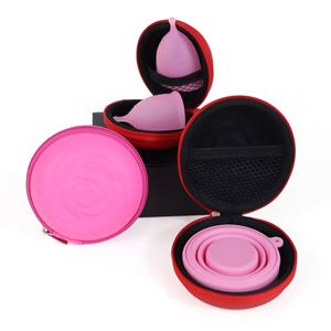 Boîte d'emballage personnalisée en gros pour coupes menstruelles, étui de transport et de rangement en EVA pour applicateur et coupes menstruelles - Product Image 1