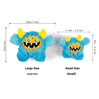 MIDEPET Usine Directe Personnalisé Mignon Drôle Moche Pet Chiot Jouet Son Balle Rebondissante TPR Matériel Écologique Chien Halloween Cadeau
