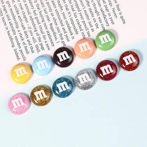 3D Nhựa Tự Làm Điện Thoại Di Động Trường Hợp Phụ Kiện Thân Thiện Với Môi Đậu Nhân Tạo Sô Cô La Vui Vẻ Kẹo Vá Cho Nghệ Thuật & Tóc Trang Trí Nội Thất - Product Image 4