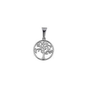Gioielli personalizzati albero della vita ciondolo albero sacro in acciaio inox oro placcato argento ciondoli albero genealogico per la creazione di gioielli - Product Image 1