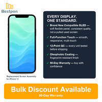 Remplacement pour l'écran OLED de l'iPhone 12, écran OLED souple de rechange, compatible