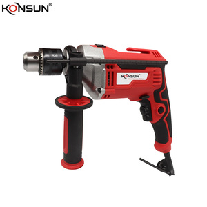 <span class=keywords><strong>Perceuse</strong></span> à percussion professionnelle KONSUN 900W |   <span class=keywords><strong>Perceuse</strong></span> électrique avec tête en aluminium et jeu de forets à noyau |   Prise en charge OEM - Product Image 2