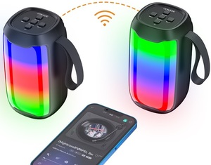 Bluetooth <b>Speaker</b> With Led Lights 5W <b>USB</b> SD Card Portable Outdoor Music Player - Product Image 4
