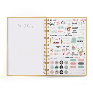 Agenda, carnet de notes, journal, agenda, vente en gros, personnalisé, carnet à spirales avec boîte, impression de livres Jame 2025 - Product Image 3