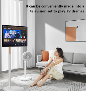 27 pouces rotatif sans fil interactif Android 13 écran tactile TV 8 + 128 Go nouveau processeur MTK support de sol mobile Portable - Product Image 3