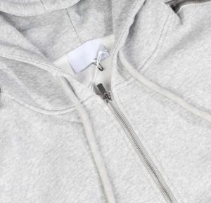 Ensemble de survêtement deux pièces pour homme, sweat à capuche et pantalon de survêtement à poches personnalisées, automne-hiver, surdimensionné, côtés rayés, en coton - Product Image 5