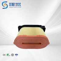 Filtre à air pour camion à conception de filtration en couches, bloquant les impuretés grossières et fines couche par couche, 3466687 346668 pour C-at