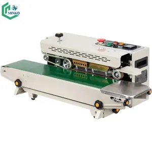 FR-900 Automatische Horizontale Plastic Zakken Continue Warmteafdichting Machine Continue Stikstofgas Continue Sluitmachine