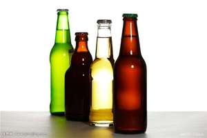 Kostenloses Muster individuelles Saftgetränk Bierglasflasche 12 Unzen 330 ml bernsteingrüne transparente Bierflasche - Product Image 6