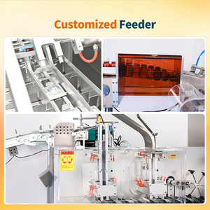 Machine de Cartonnage Automatique Multifonctionnelle Horizontale à Servomoteur Haute Vitesse pour Plaques Blister, Sachets et Emballages - Product Image 3