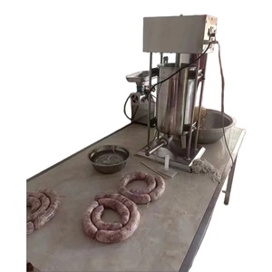 Machine à farcir les saucisses électrique verticale, processeur de viande pour la fabrication de saucisses, machine de remplissage efficace, machine à farcir les saucisses - Product Image 5