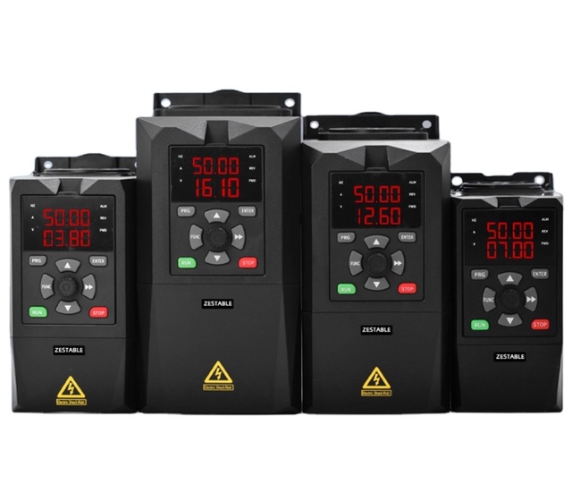 2.2/4/11KW Variable Frequency Drive (VFD) for Pump Motor Speed Control Convert Single Phase 220V to Three Phase 380V