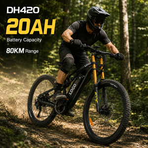 Bicicleta Eléctrica de Montaña DH420 E-MTB al por Mayor, 27.5 Pulgadas, 750W, 20AH, 50km/h, 80KM de Autonomía, para Ciclismo de Trail - Product Image 1