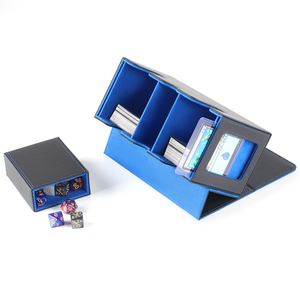 Card Deck Box con 2 ranuras para más de 200 tarjetas TCG Deck Box Compatible con Commander MTG Magic the Gathering Cards - Product Image 3