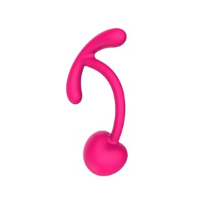 Vente flash Boules de <span class=keywords><strong>Kegel</strong></span> en silicone souple Cerise Haltères vaginaux Boules de <span class=keywords><strong>Kegel</strong></span> Exercice du plancher pelvien Boules vaginales pour femmes - Product Image 2