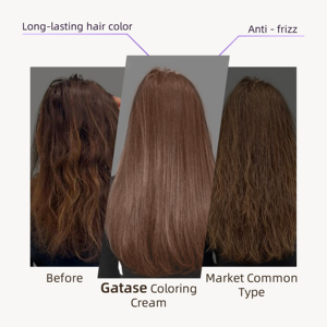 OEM <span class=keywords><strong>Spot</strong></span> Salon Fashion Couleur des cheveux Violet Bleu <span class=keywords><strong>Vert</strong></span> Sans ammoniaque Teinture capillaire biologique longue durée 100% <span class=keywords><strong>Gris</strong></span> Couverture Marque privée - Product Image 5