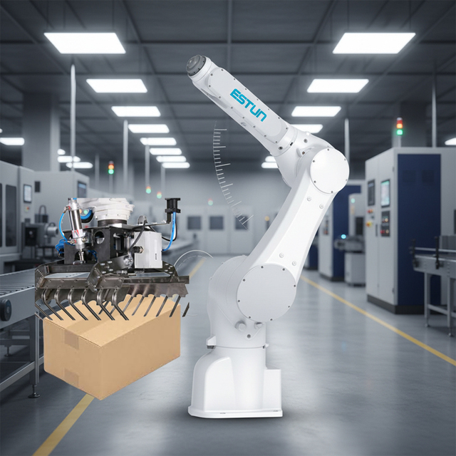 ESTUN ER20-1200-MI 6 Axis Industrial Robot Motor PLC Gearbox Engine Payload 20kg Reach 1200mm Handling Workstation