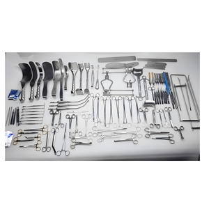 Juego de Instrumentos Quirúrgicos Ortopédicos 108, Kit Básico Completo, Instrumentos Médicos Manuales Clase I Reutilizables, 2 Años de Garantía, Certificación CE, Metálicos - Product Image 1