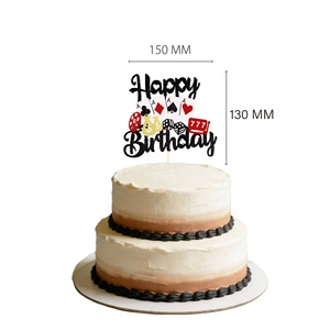 ชุดอุปกรณ์ตกแต่งงานวันเกิดธีมโป๊กเกอร์ 4 ชิ้น สำหรับ<span class=keywords><strong>จัด</strong></span><span class=keywords><strong>ฉาก</strong></span>กลางแจ้ง - Product Image 3