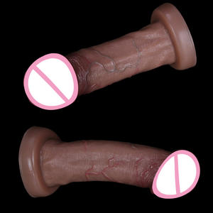 Consolador de silicona líquida Black Mamba de Venta caliente, Juguetes sexuales femeninos adultos realistas, productos eróticos - Product Image 1