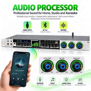Цифровой процессор аудиоэффектов Bluetooth 5.0 с функцией реверберации и эхо, оптическим входом для караоке-систем - Product Image 4