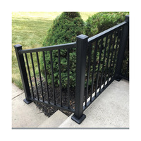 Accessoires de balustrade en aluminium pour piscine, escalier et garde-corps, designs modernes en fer doré pour escaliers, garde-corps en aluminium