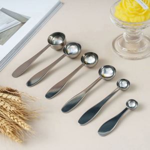Customized Logo 2.5ml 5ml 7.5ml 15ml 30ml Measuring Metal Scoop 304 Stainless Steel <b>Coffee</b> <b>Spoon</b> for <b>Coffee</b> Powder - Product Image 1