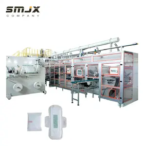 Manufacturer sanitary pad machine for women sanitary napkin machine pad production line