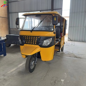 Tricycle Passager à 3 Roues de Haute Qualité en Promotion, Couleur Personnalisable Jaune, Auto-Rickshaw à Essence pour Services de Navette Touristique - Product Image 2