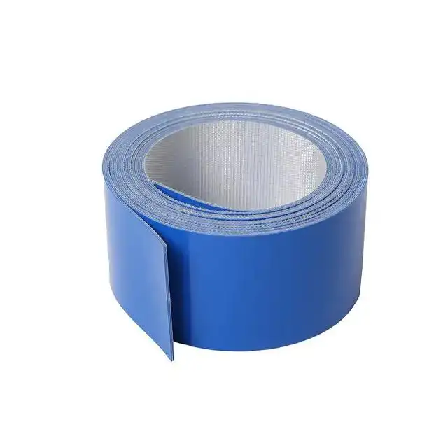 Nastro trasportatore per uso alimentare nel settore della trasformazione alimentare nastro trasportatore In PU blu 1.5MM nastro asciutto