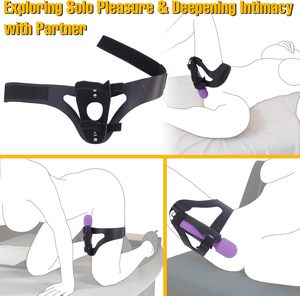 <span class=keywords><strong>Harness</strong></span> Paha Vibrator Bondage untuk Wanita, Pengikat Bebas Tangan, Tali Kaki Elastis yang Dapat Disesuaikan, Mainan Seks, Penyangga Dildo Pemijat - Product Image 2