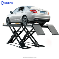 Plateforme élévatrice à ciseaux mobile de qualité supérieure 10 tonnes pour garage domestique, structure en acier Q235, fonctionnement fluide