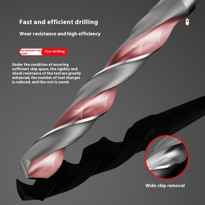 6mm-100mm Phạm vi nguồn hoàn chỉnh nhà sản xuất cho máy tiện tốc độ cao thép côn Shank mở rộng Twist khoan <span class=keywords><strong>bit</strong></span> M35 DIN338 - Product Image 3