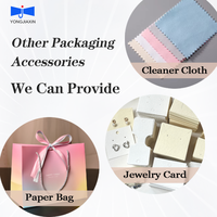 Petite Pochette en Coton Recyclé avec Logo Personnalisé, Emballage Bijoux, Enveloppe en Coton pour Bagues et Rangement de Bijoux
