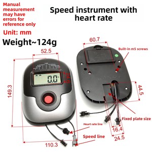 Deportes Entretenimiento Equipo de fitness Accesorios Bicicleta de ejercicio Ventilador Bicicleta Escalera Escalador con pantalla de medidor - Product Image 4