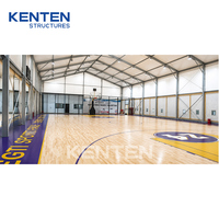 Tentes de sport portables de grande taille pour l'extérieur, couverture protectrice pour terrain de basket-ball, tente préfabriquée pour terrain de basket-ball