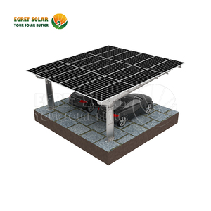 Solution solaire pour l'installation de panneaux solaires domestiques pour parking solaire en acier inoxydable - Product Image 1