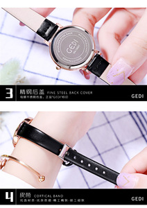 Ceinture montre pour femme fraîche et artistique petit cadran montre pour femme version coréenne montre pour femme simple et élégante - Product Image 2