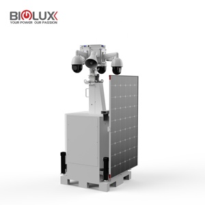 Torre de CCTV Solar Móvil BIGLUX HiTOWER para Áreas Exteriores como Obras de Construcción y Estacionamientos - Product Image 3