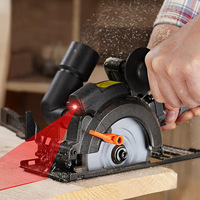 Scie circulaire électrique mini industrielle portable personnalisée à batterie au lithium pour le travail du bois électronique et la découpe de carreaux
