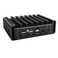 X4D Fanless N100 N5105 J5040 J4125 Industrial Mini PC 4*2.5GbE I226 LAN Mini Computer Home Network Router for Home Business